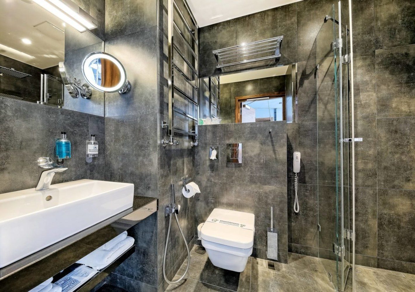 Łazienka w pokoju hotelu Bayjonn w Sopocie