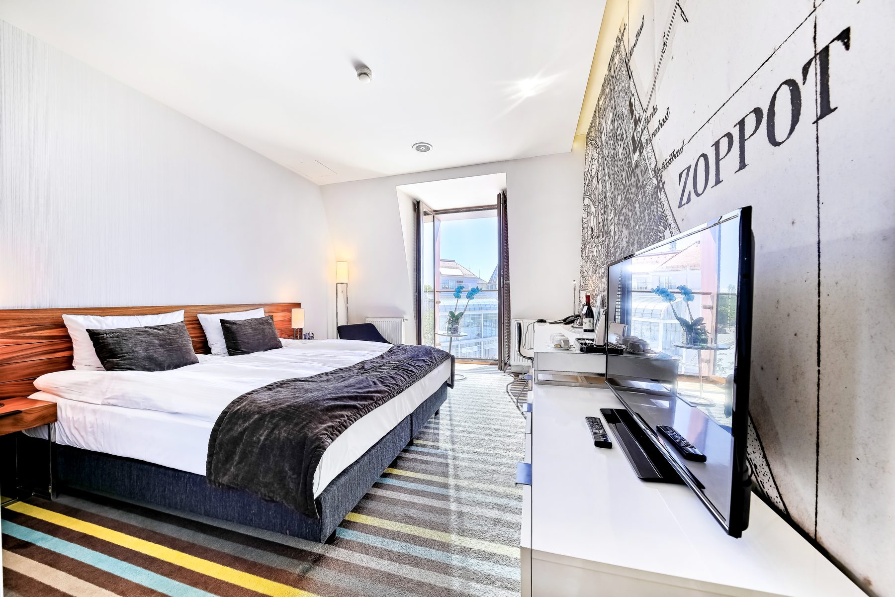Pokój Lux w hotelu Bayjonn w Sopocie
